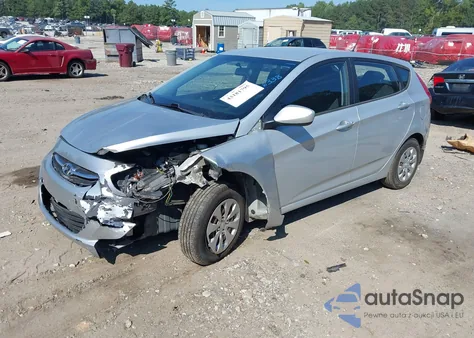 2015 Hyundai Accent Gs from USA, damaged, VIN KMHCT5AE7FU216338